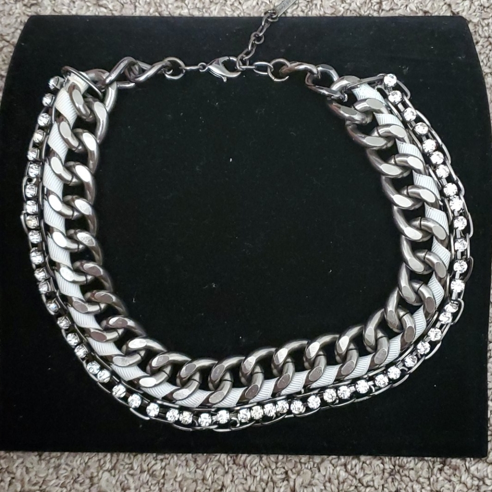 Gunmetal necklace
